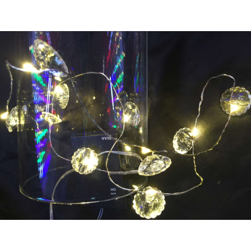 Aurora factory price LED string light with shapes battery operated